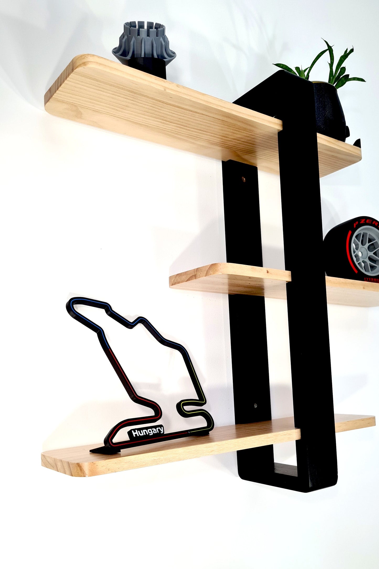 Hungary Grand Prix F1 circuit 3D track replica, motorsport fan display model