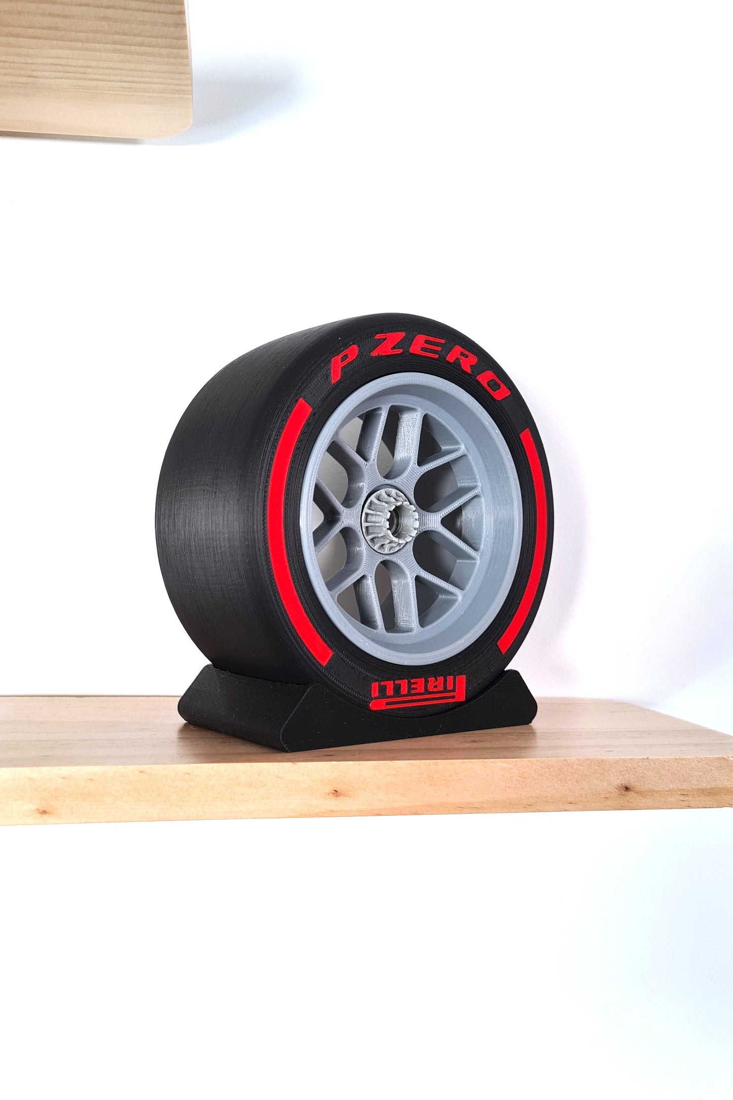 F1 Tyre and Rim Replica - Soft - 125mm - 5"