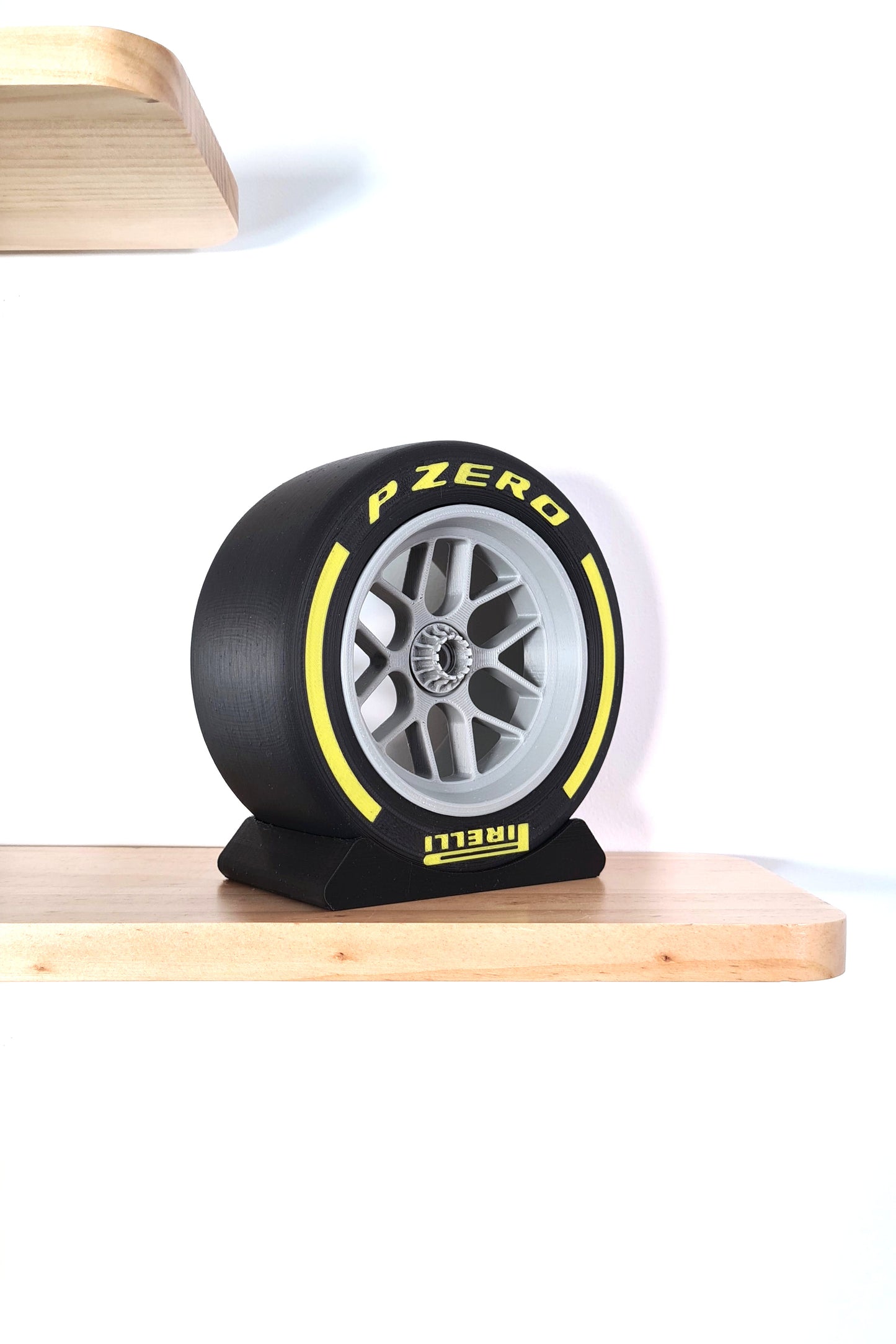 F1 Tyre and Rim Replica - Medium - 125mm - 5"