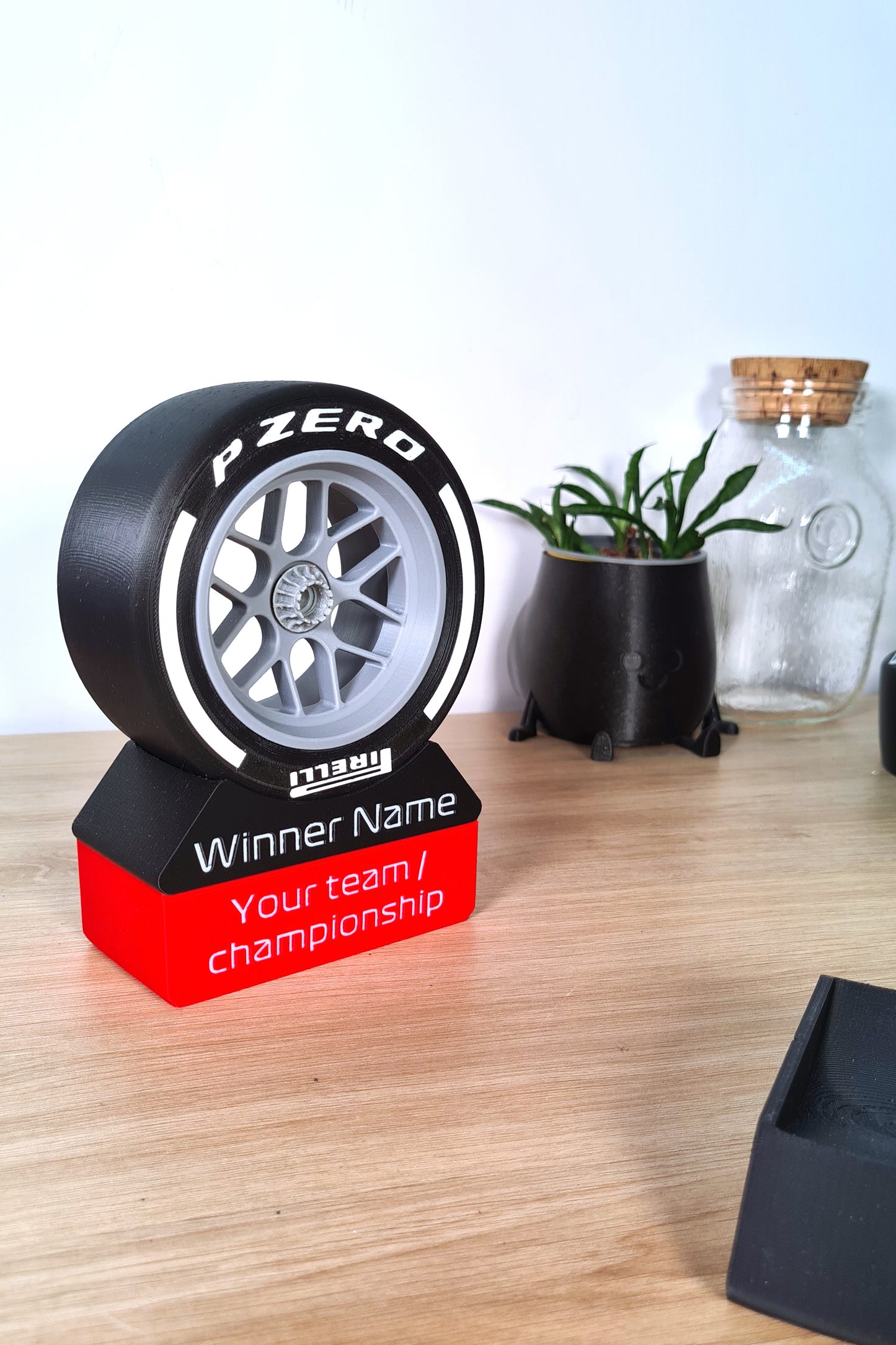 Customizable F1 Trophy - TROPHY ONLY