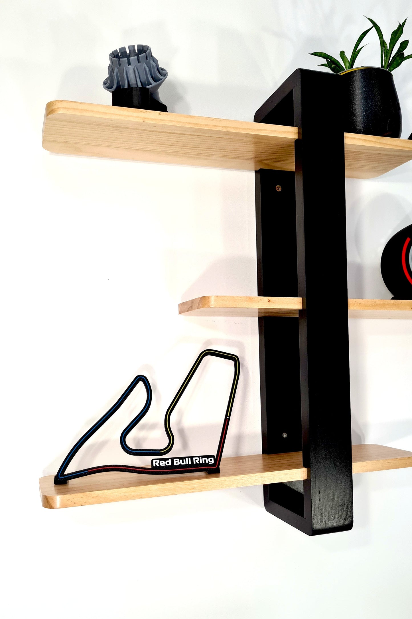 Red Bull Ring Formula 1 circuit 3D printed track wall art, perfect F1 fan gift.