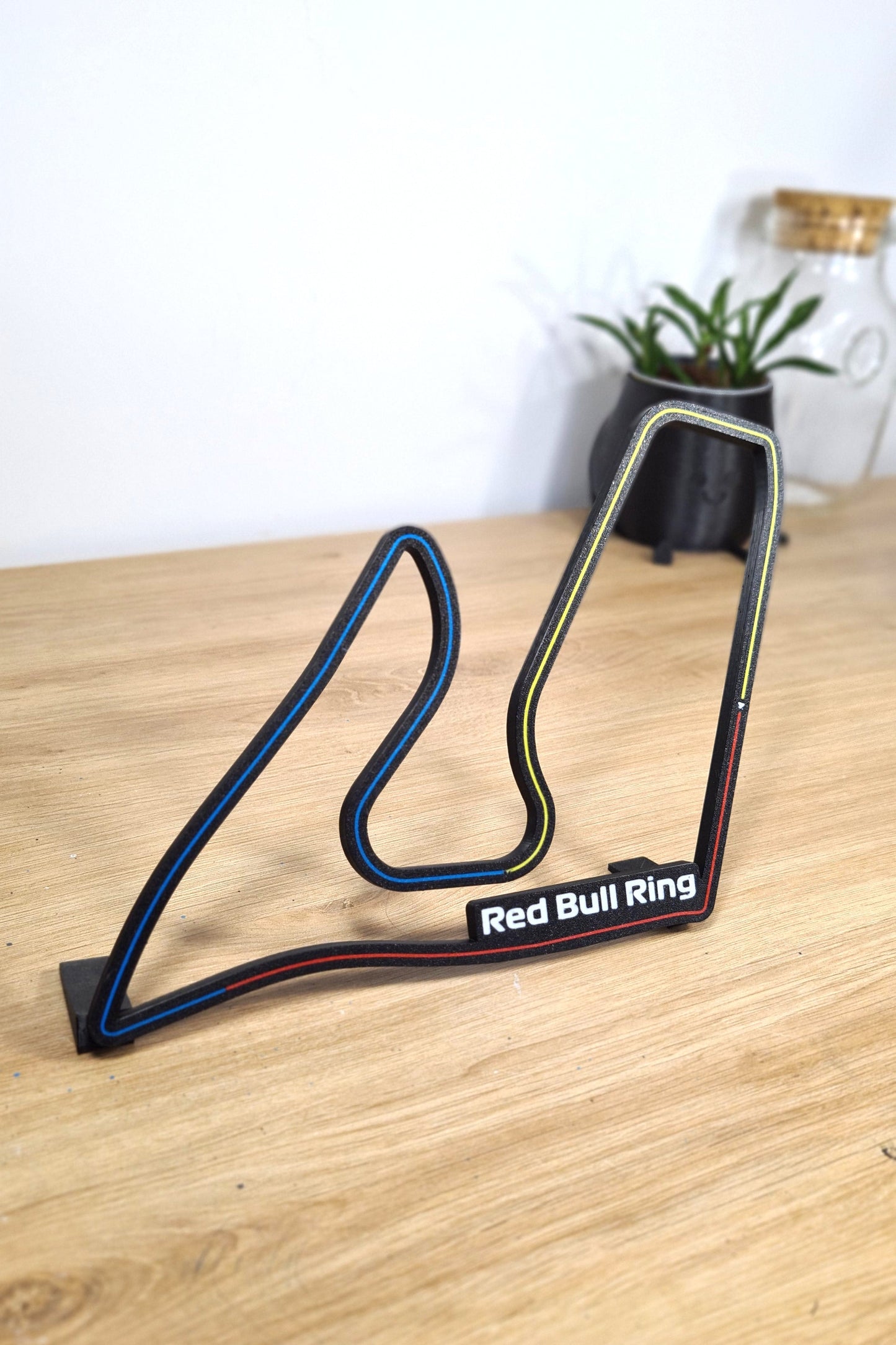 Red Bull Ring Formula 1 3D printed track model, perfect F1 fan gift.