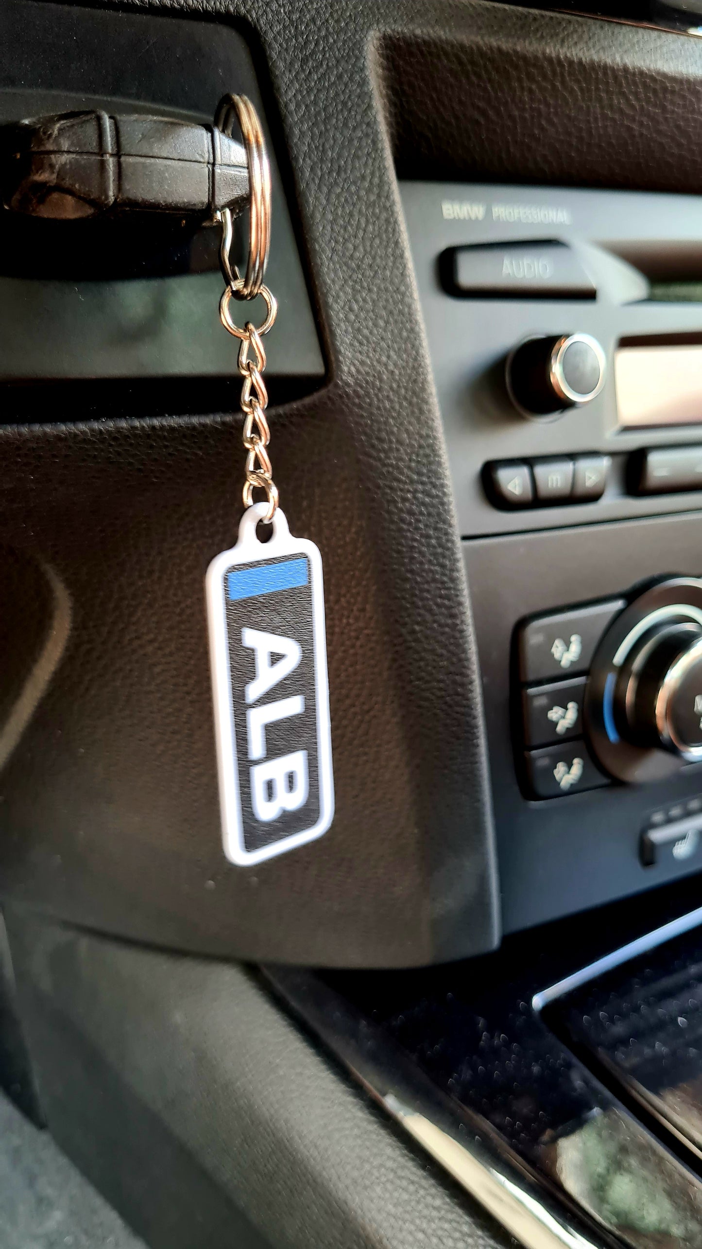 Gepersonaliseerde F1-autosleutelhanger met F1-letternamen