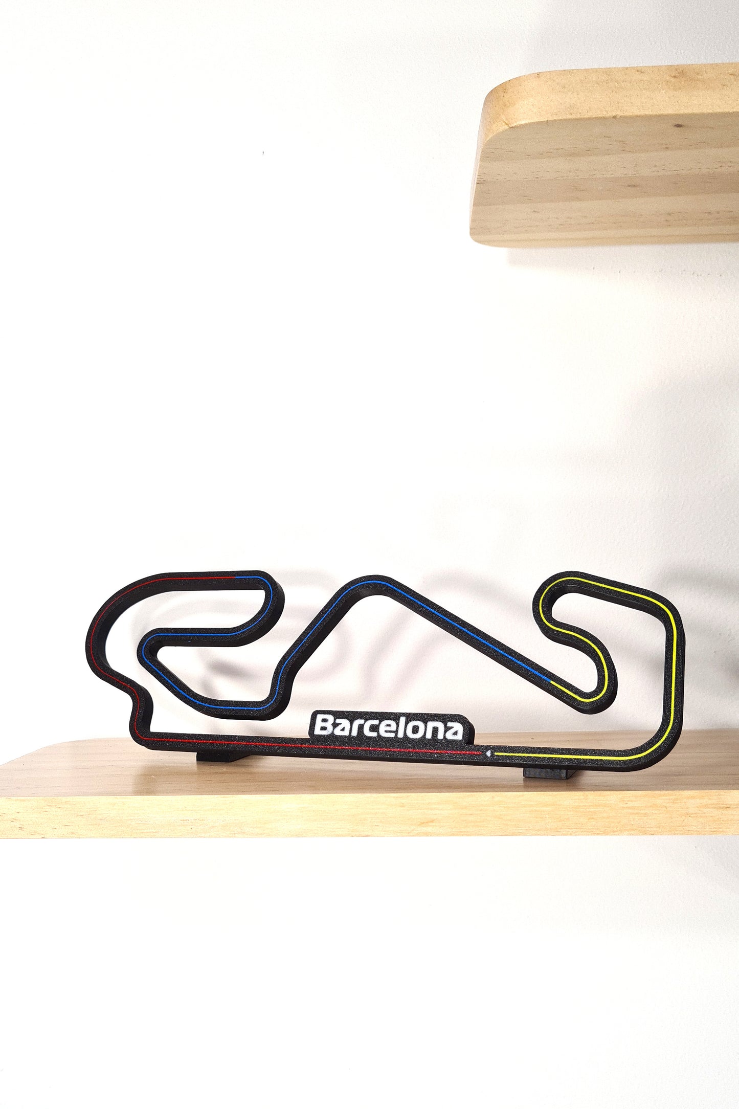 Circuit du Grand Prix de Barcelone avec secteurs