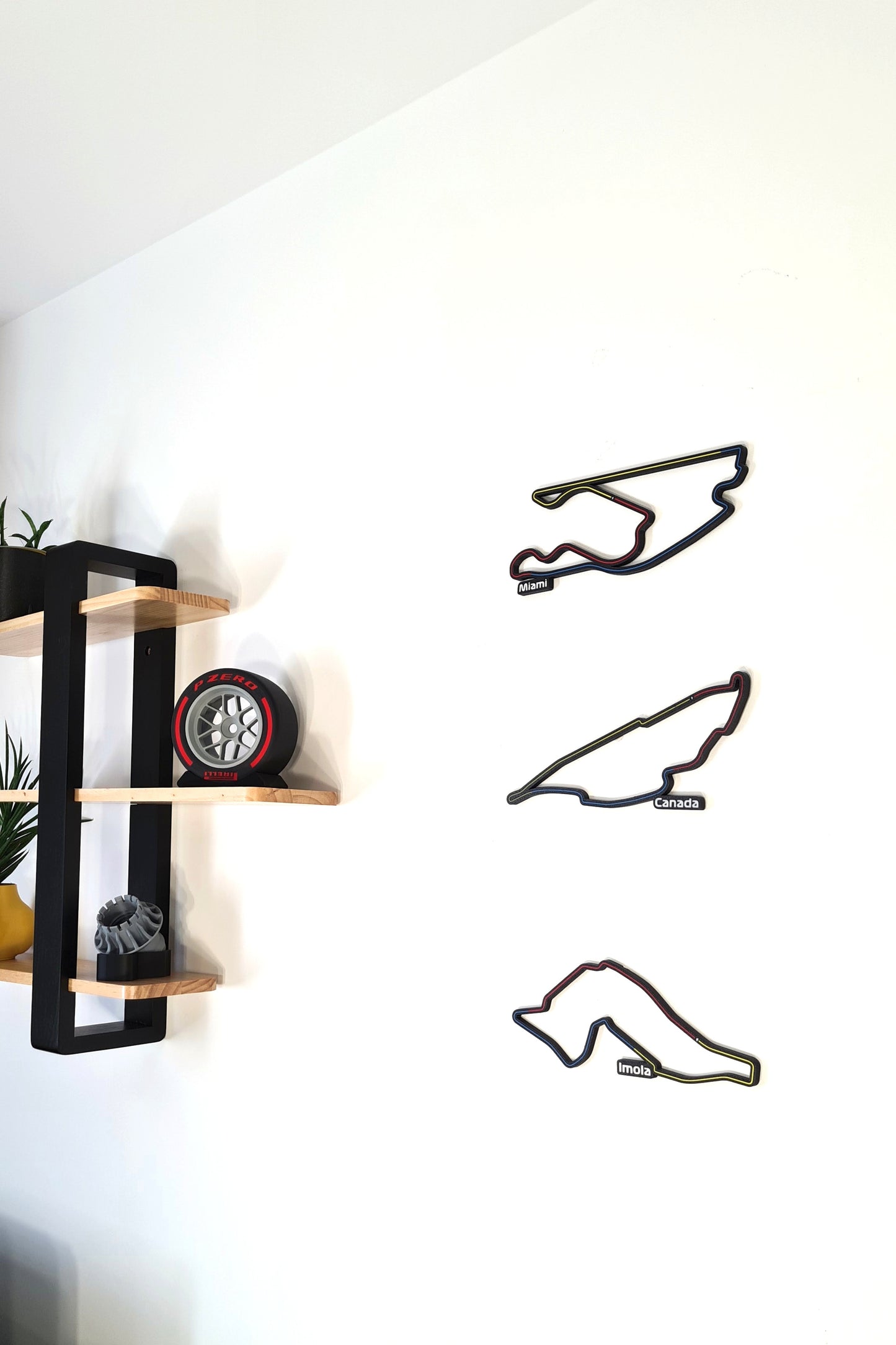 Canadian Grand Prix track with sectors
