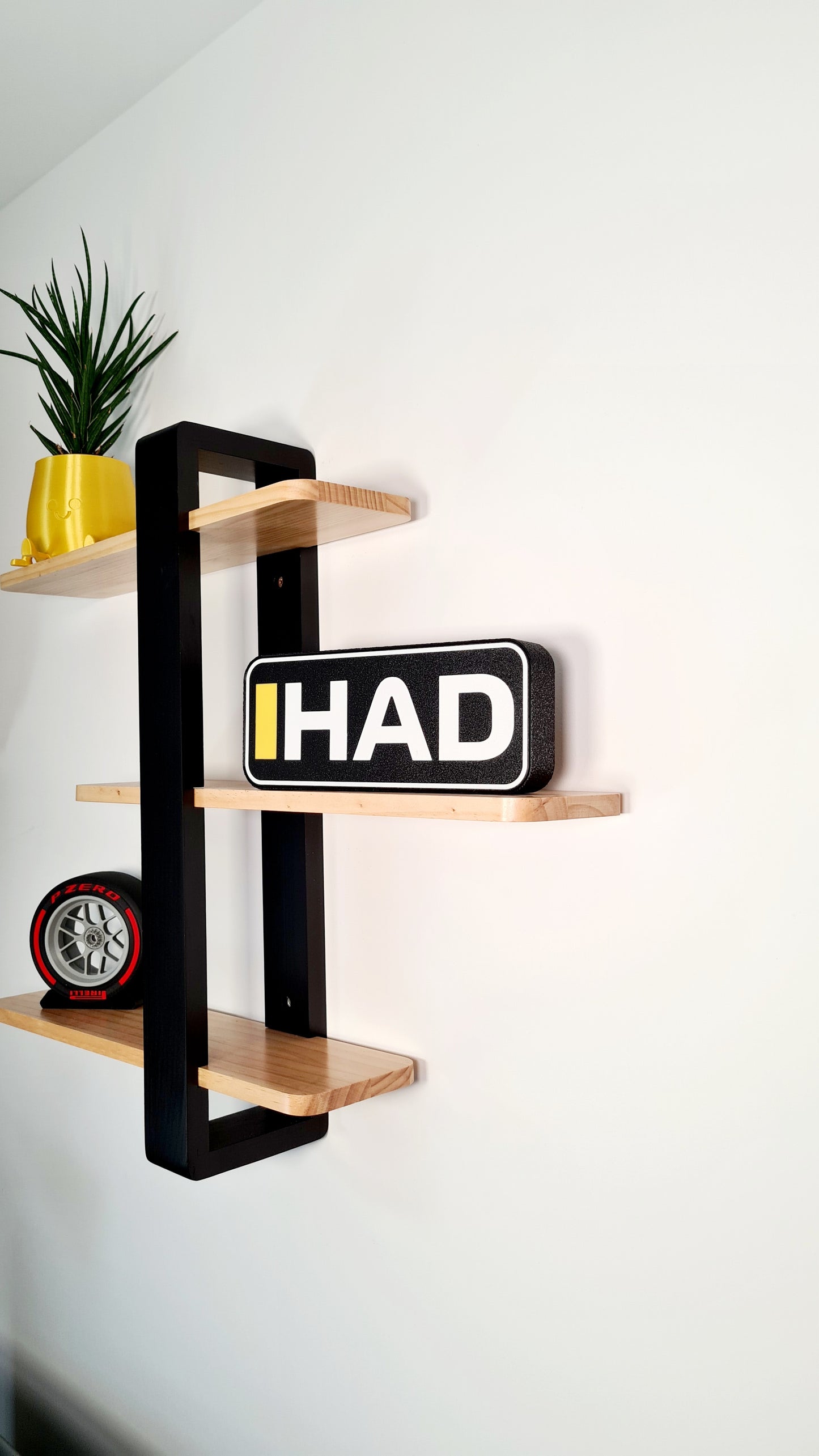 Gepersonaliseerde RB Isak Hadjar F1 Led Light Box met F1 3 letternamen