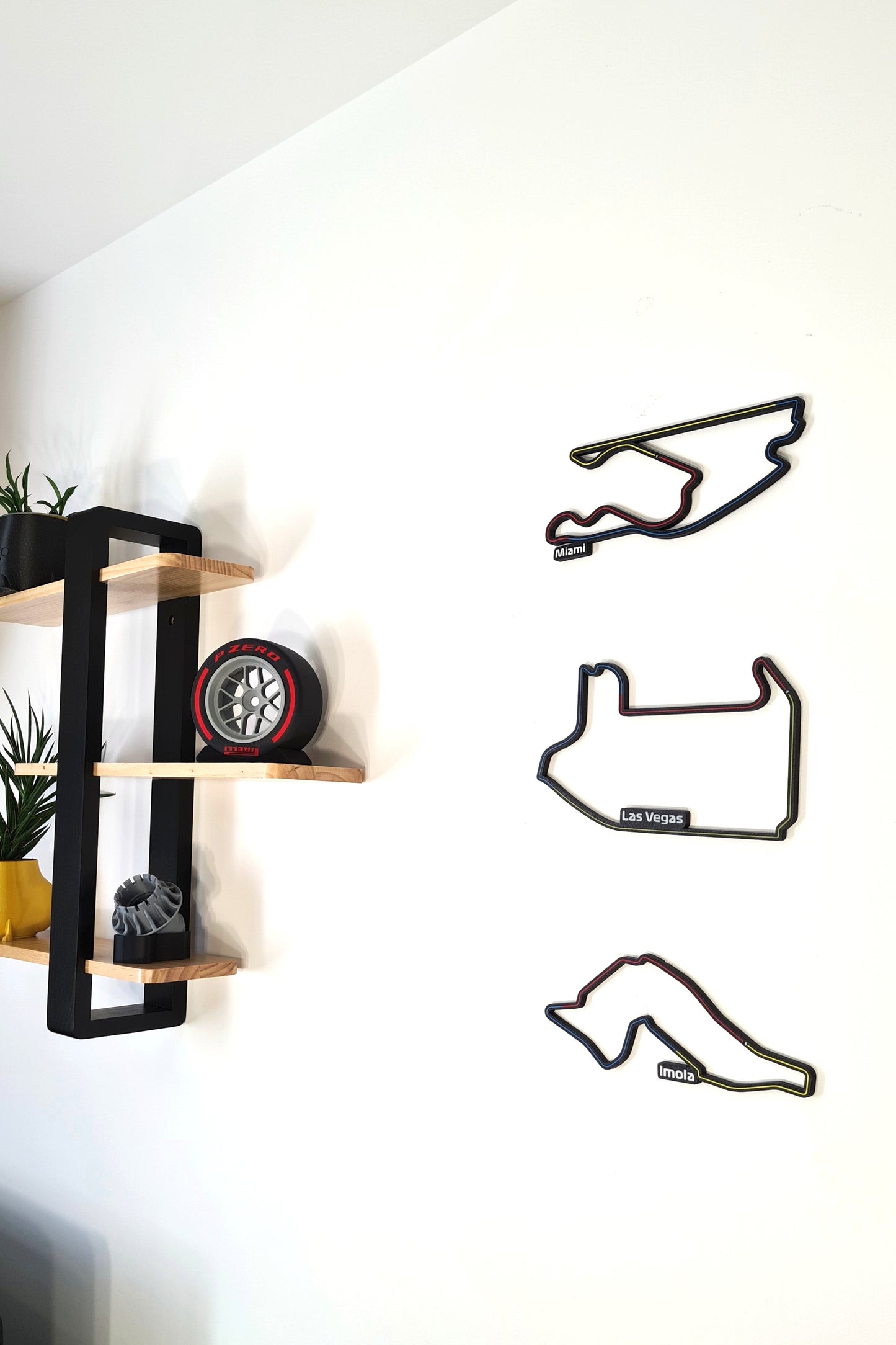 Las Vegas Grand Prix track with sectors