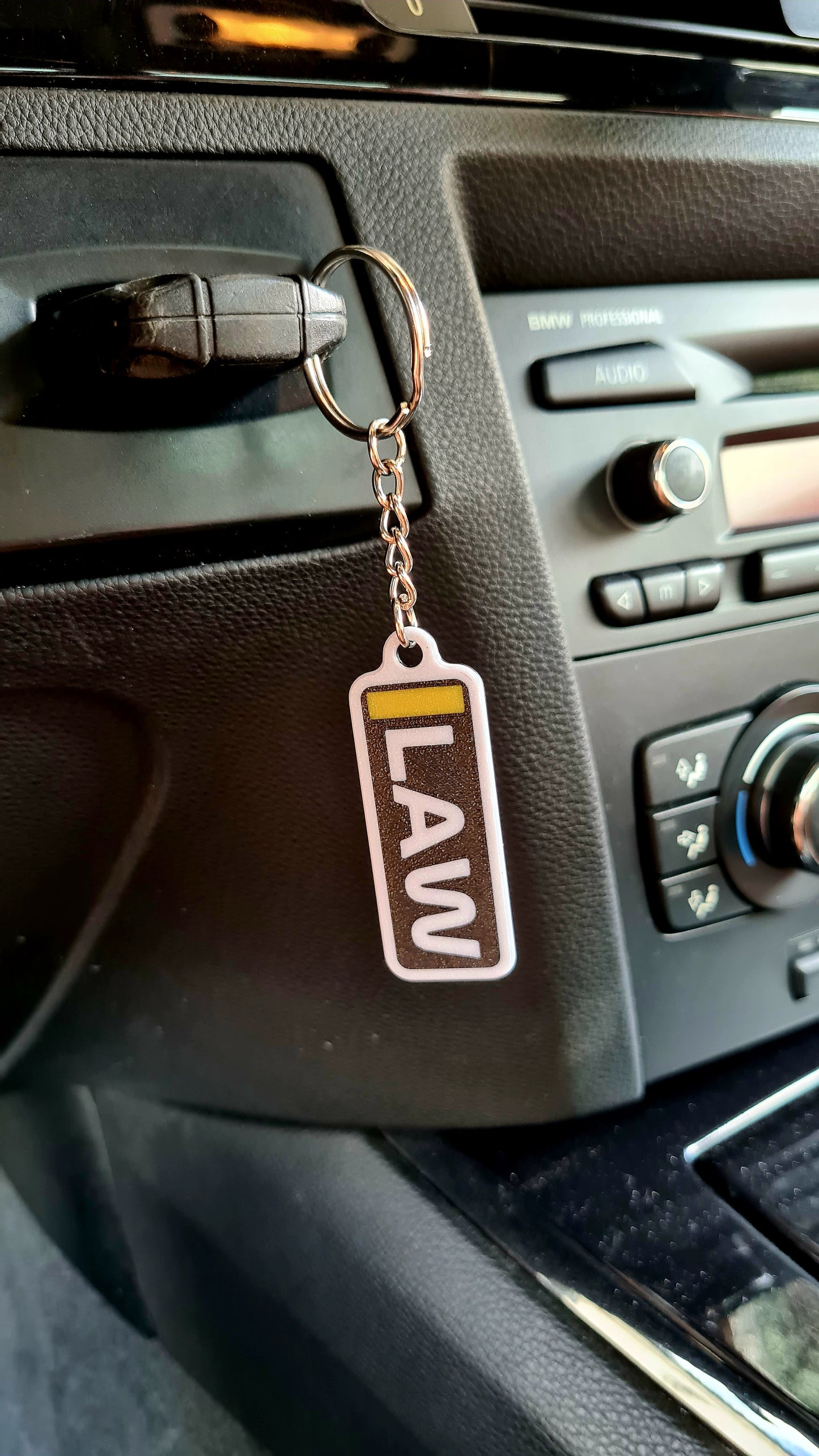 Gepersonaliseerde F1-autosleutelhanger met F1-letternamen