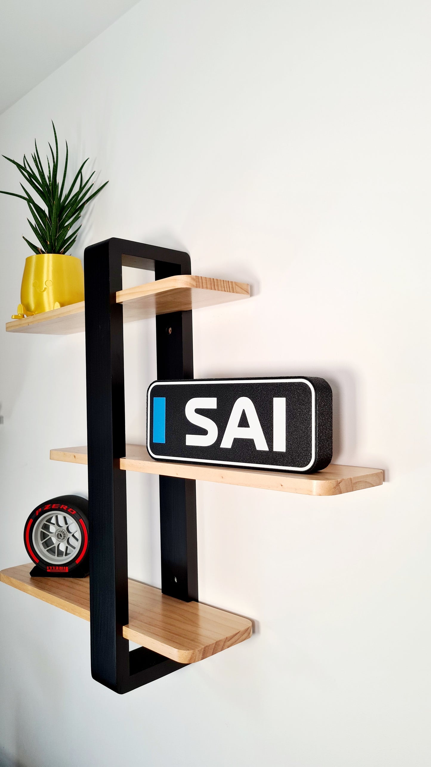 Gepersonaliseerde Williams Carlos Sainz F1 Led Light Box met F1 3 letternamen of aangepast