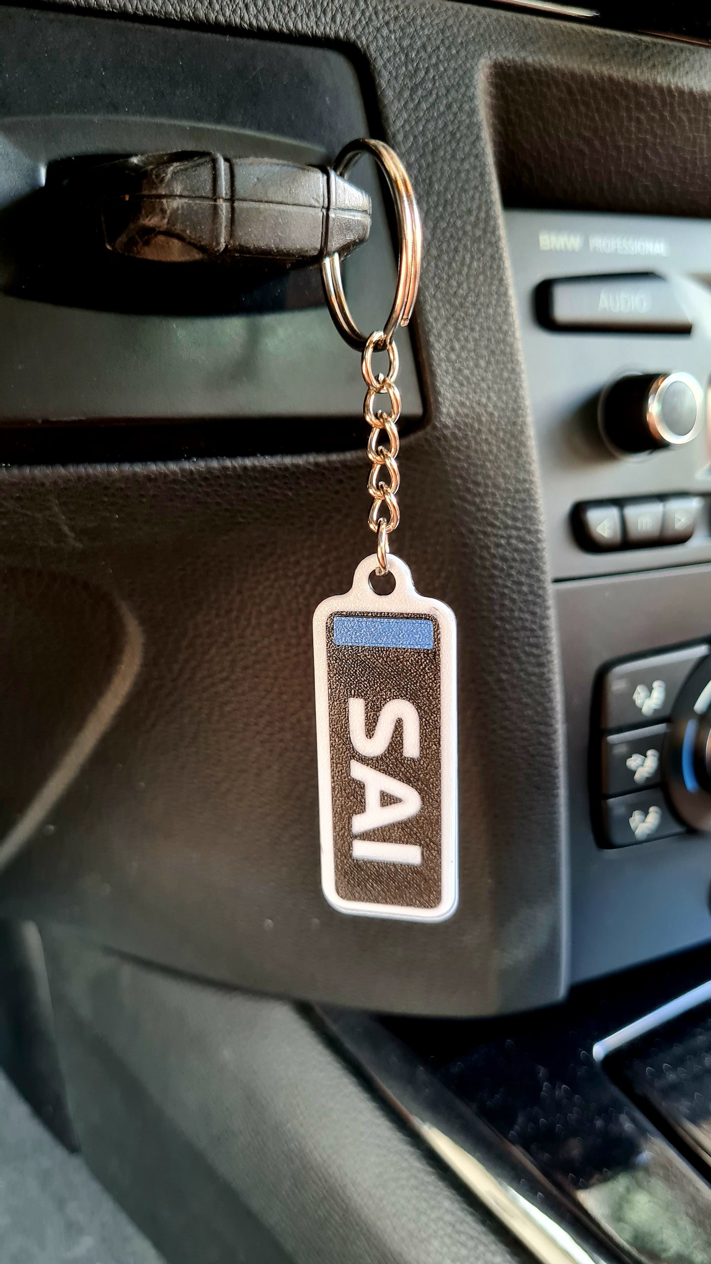 Gepersonaliseerde F1-autosleutelhanger met F1-letternamen
