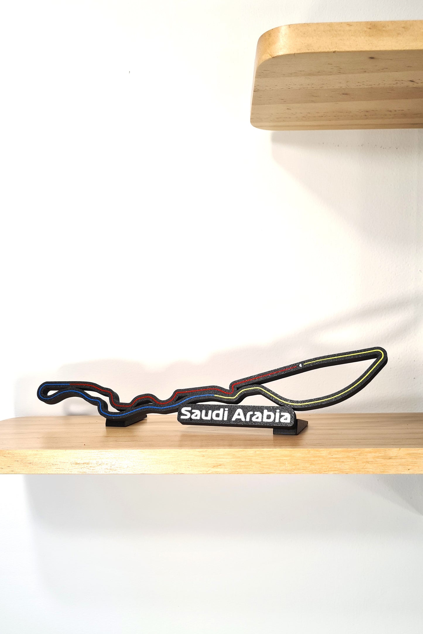 Saudi Arabia Grand Prix track with sectors