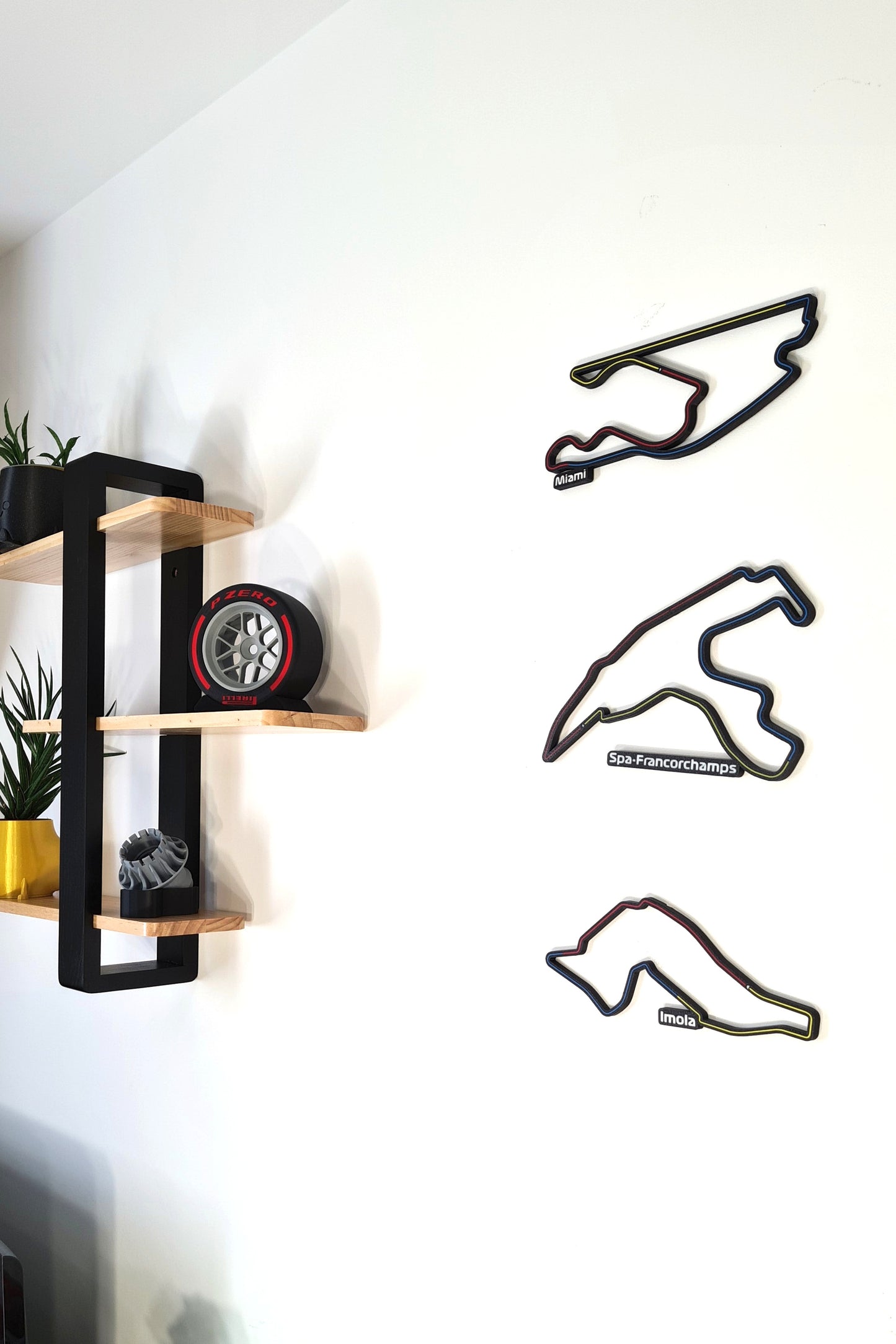 Circuit du Grand Prix de Spa Francorchamps avec secteurs