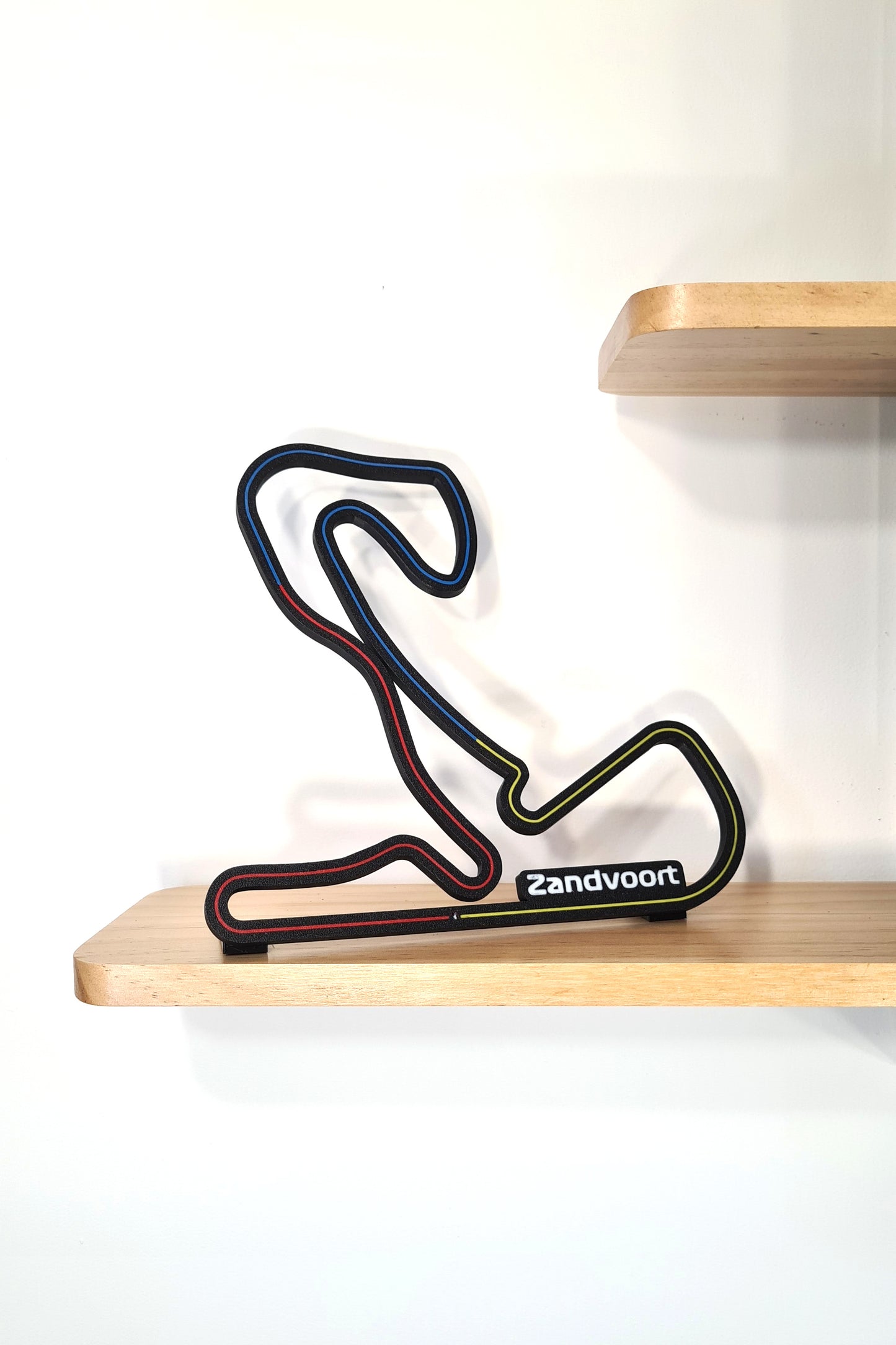 Zandvoort Grand Prix track with sectors