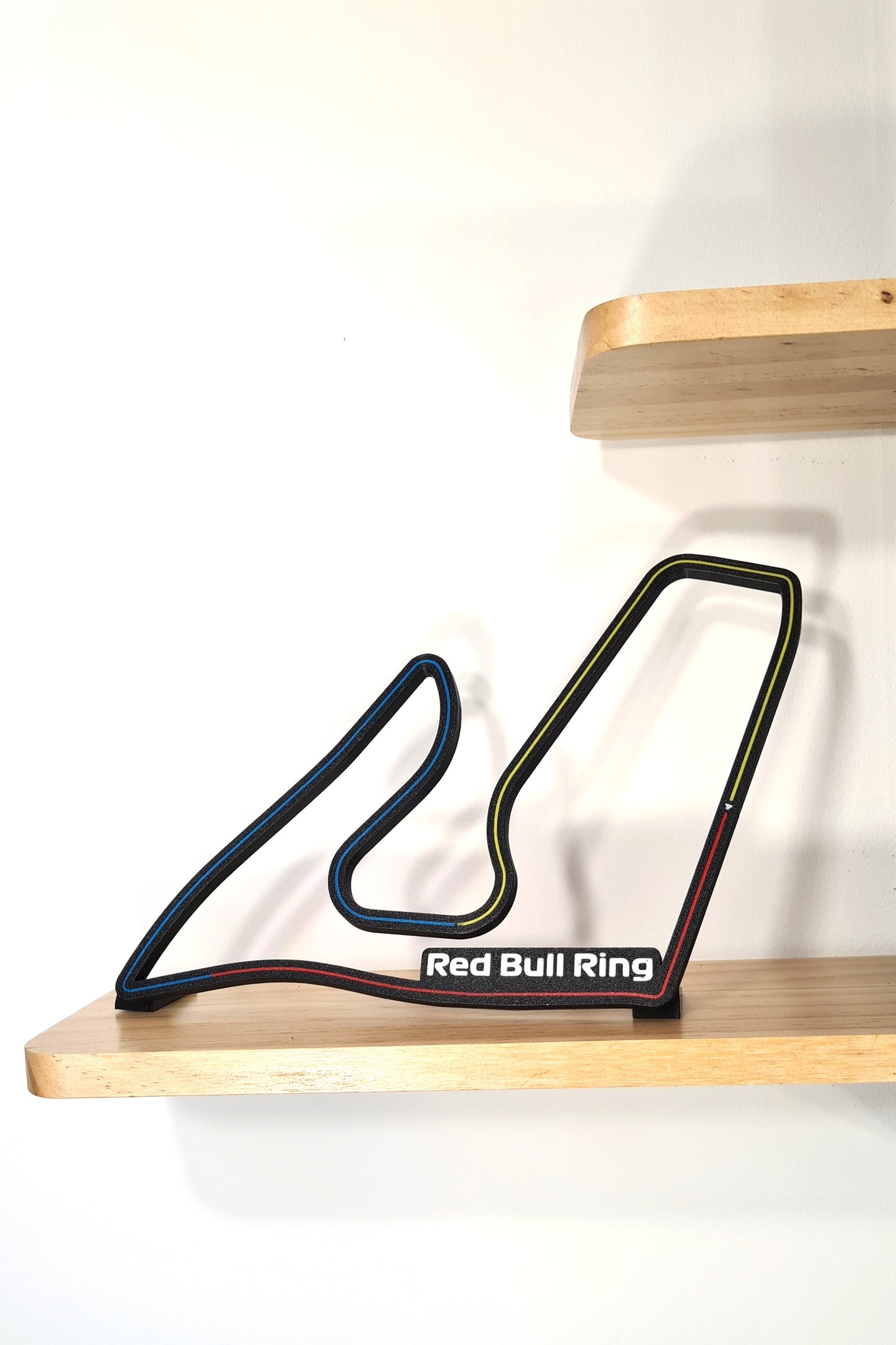 Red Bull Ring F1 circuit 3D track display model with colorful details, perfect Formula 1 fan gift.