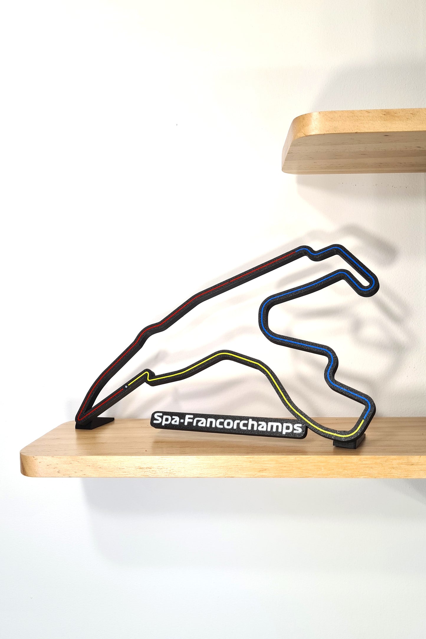 Circuit du Grand Prix de Spa Francorchamps avec secteurs