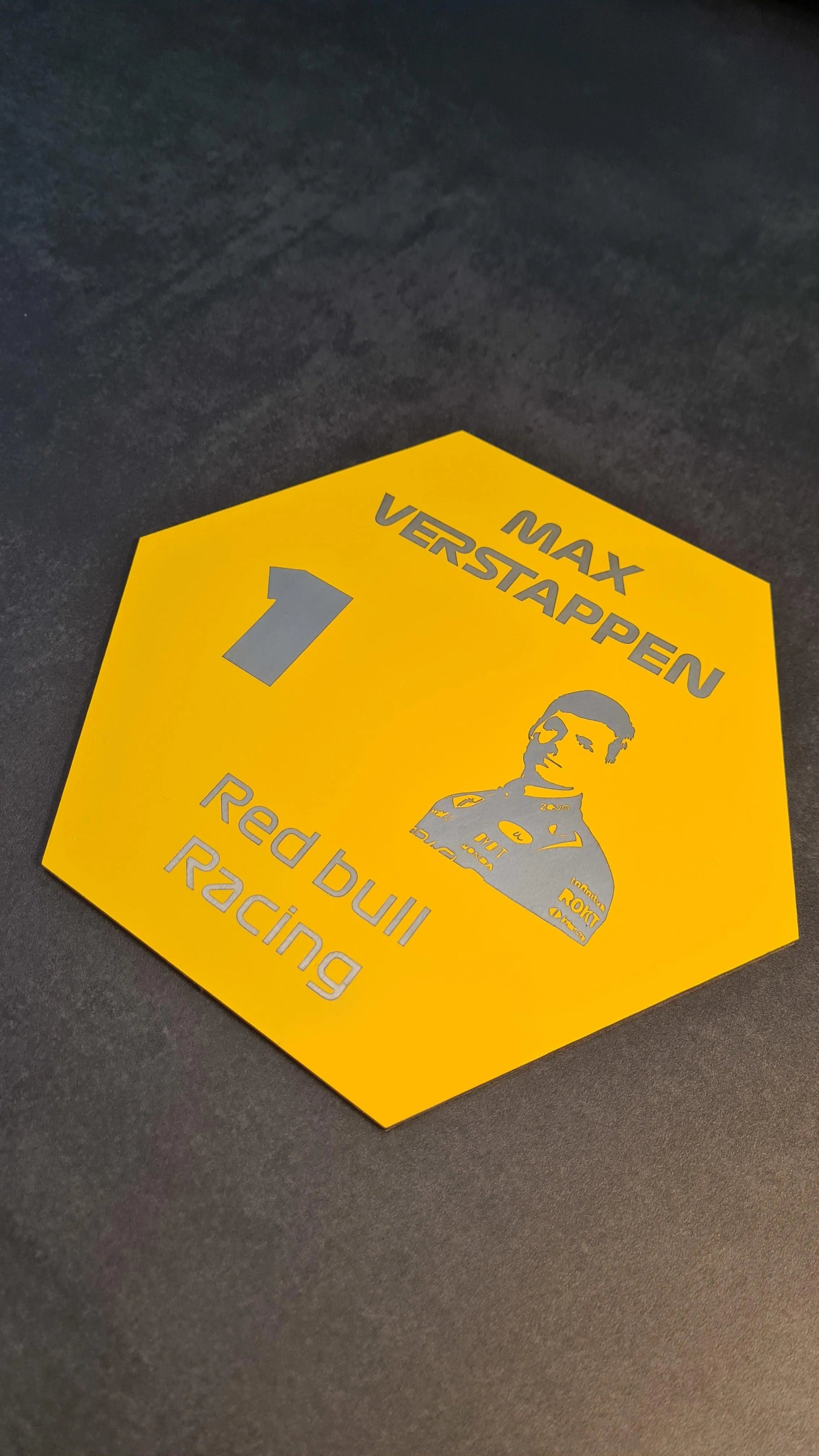 Your Custom F1 Wall Tiles - Max Verstappen - More Models Available on Request - MyLoveForCars