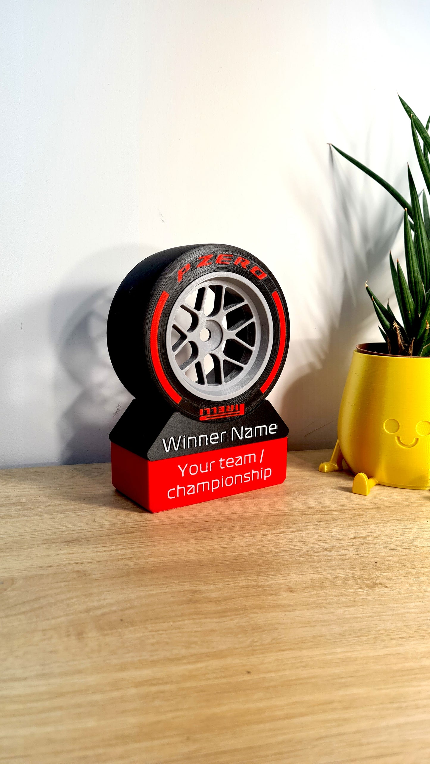 Customizable F1 Trophy - TROPHY ONLY