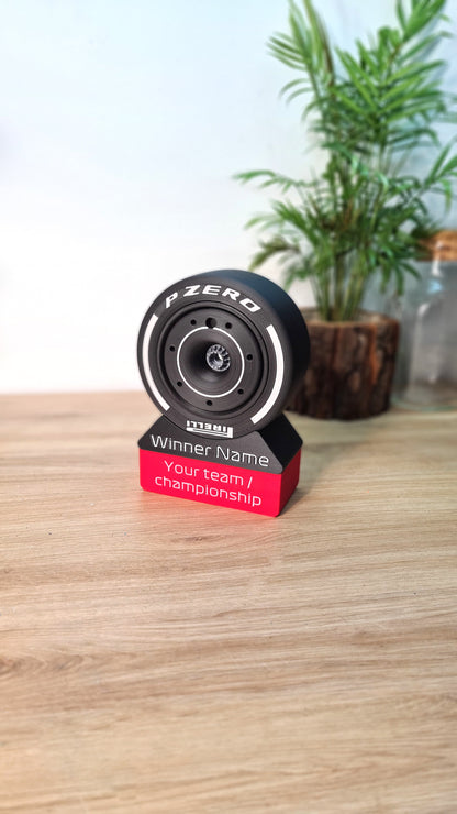 Customizable F1 Trophy for our wheel replica - TROPHY ONLY