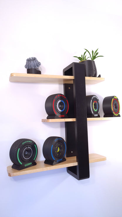 Customizable Stake Sauber F1 Tyre, Rim Cover and Nut - 5 VERSIONS