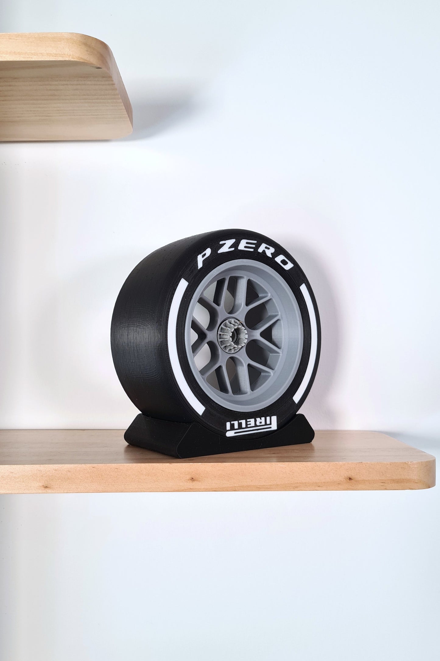COMPLETE SET - F1 Tyre and Rim Replica - 🔴🟡⚪🟢🔵 - 125mm - 5"