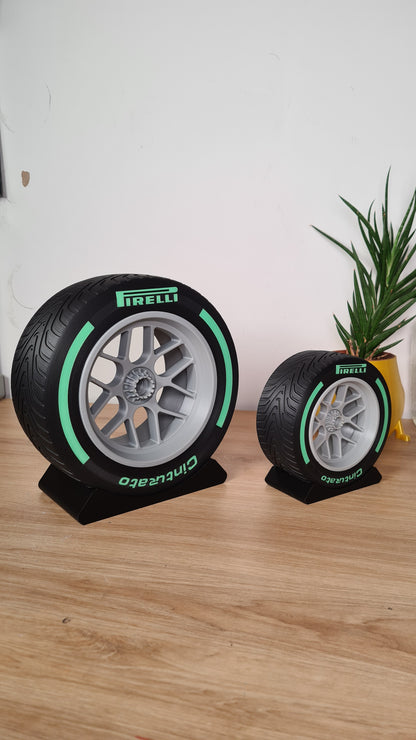 Customizable F1 Wheel - XL 1:3 SCALE - Inter - 200mm - 8in