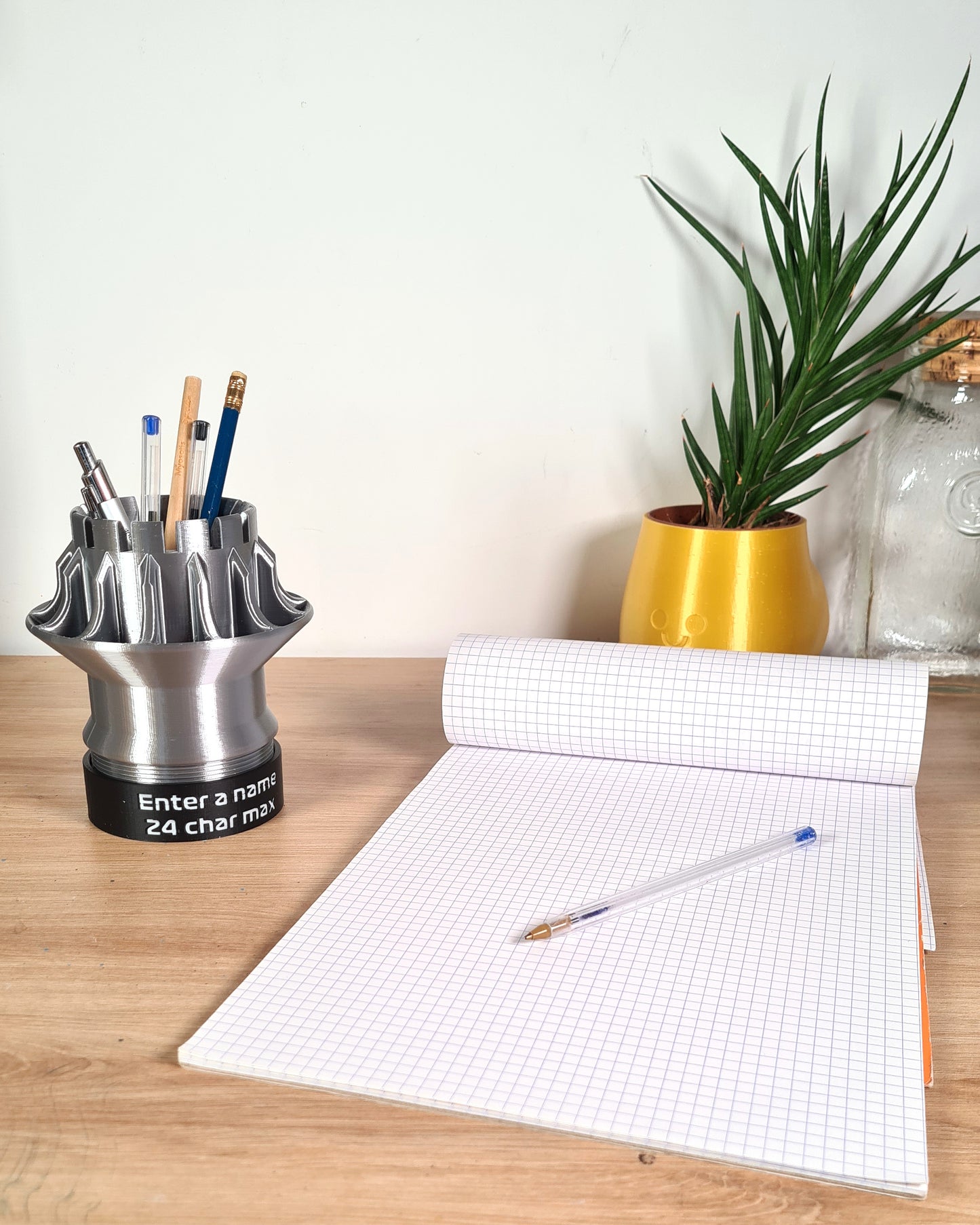 F1 Wheel Nut Pen Holder | F1 Center Lock Nut Desk Organizer