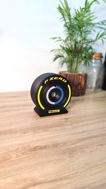 Customizable F1 Wheel -  ALL TEAMS - Tyre, Rim Cover and Nut - 5 VERSIONS