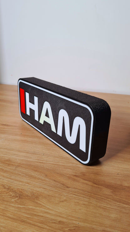 Gepersonaliseerde Ferrari Lewis Hamilton F1 Led Light Box met F1 3-letternamen