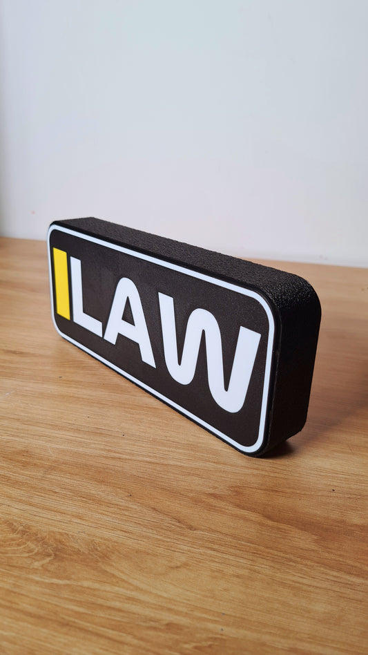 Gepersonaliseerde RB Liam Lawson F1 Led Light Box met F1 3 letternamen