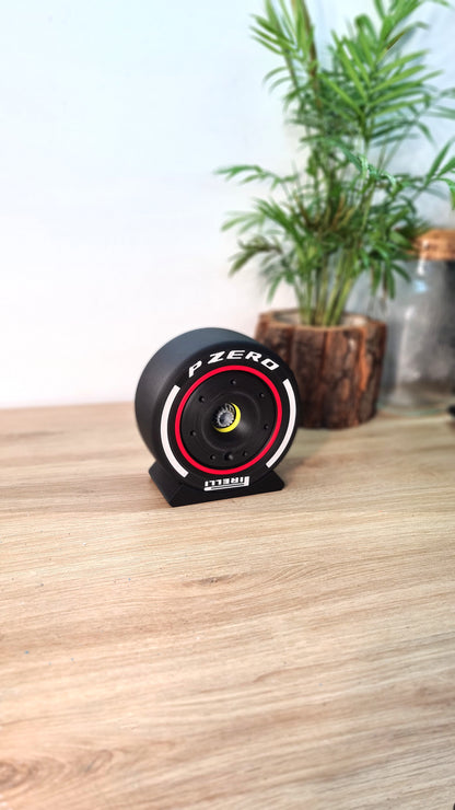 Customizable F1 Wheel -  ALL TEAMS - Tyre, Rim Cover and Nut - 5 VERSIONS