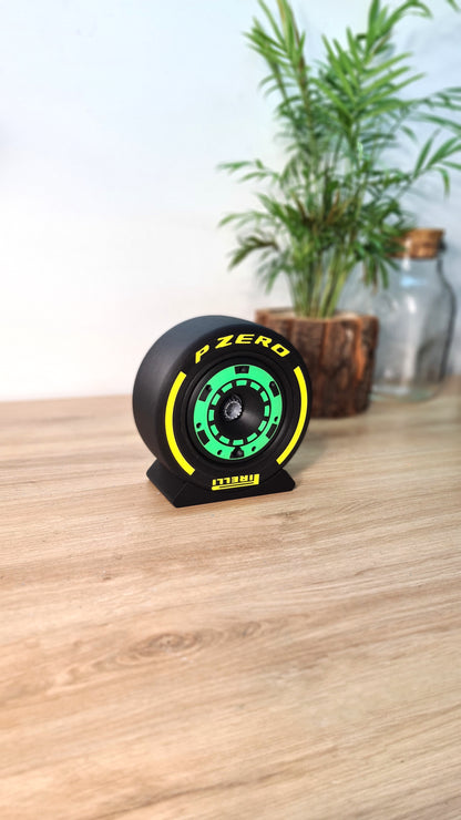 Customizable F1 Wheel -  ALL TEAMS - Tyre, Rim Cover and Nut - 5 VERSIONS
