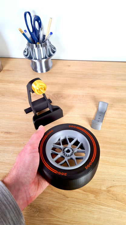 Formula 1 Tyre and Rim Replica — Soft Compound 2026