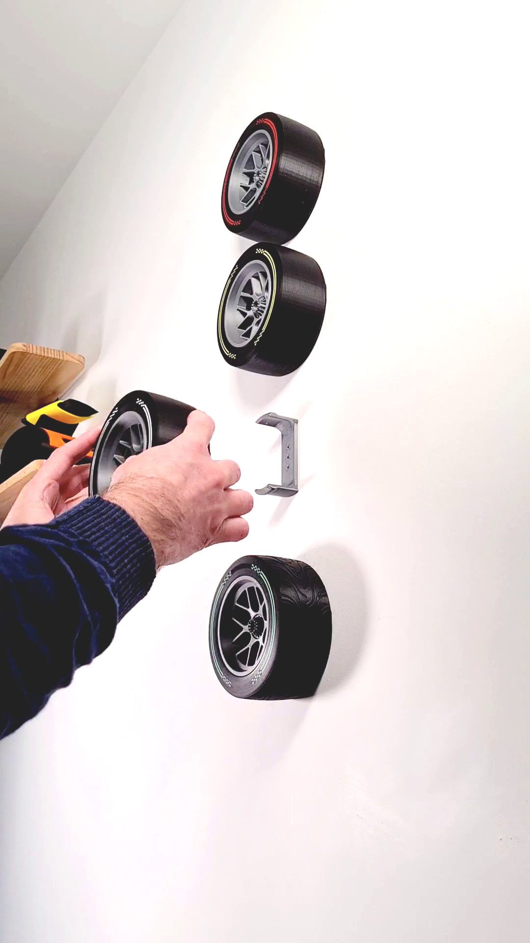 Formula 1 Tyre and Rim Replica — Soft Compound 2026