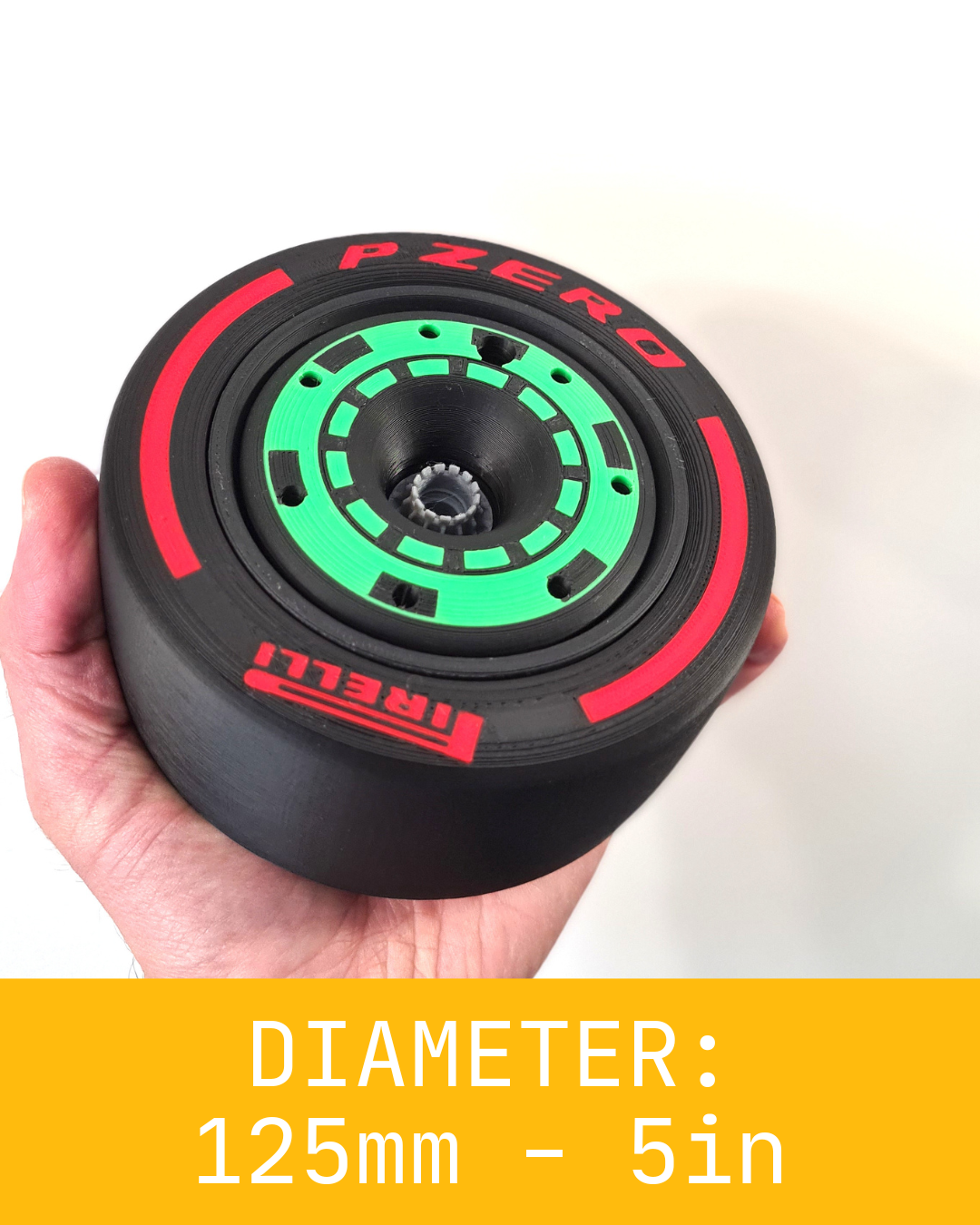 Customizable Haas F1 Tyre, Rim Cover and Nut - 5 VERSIONS