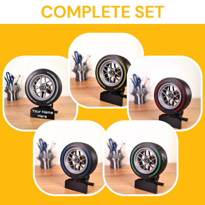 Customizable F1 INTER Tyre - Wheel Replica — Green Edition 2026