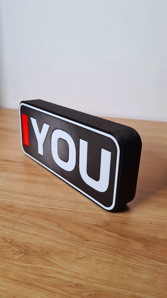 Gepersonaliseerde Mclaren Oscar Piastri F1 Led Light Box met F1 3-letternamen
