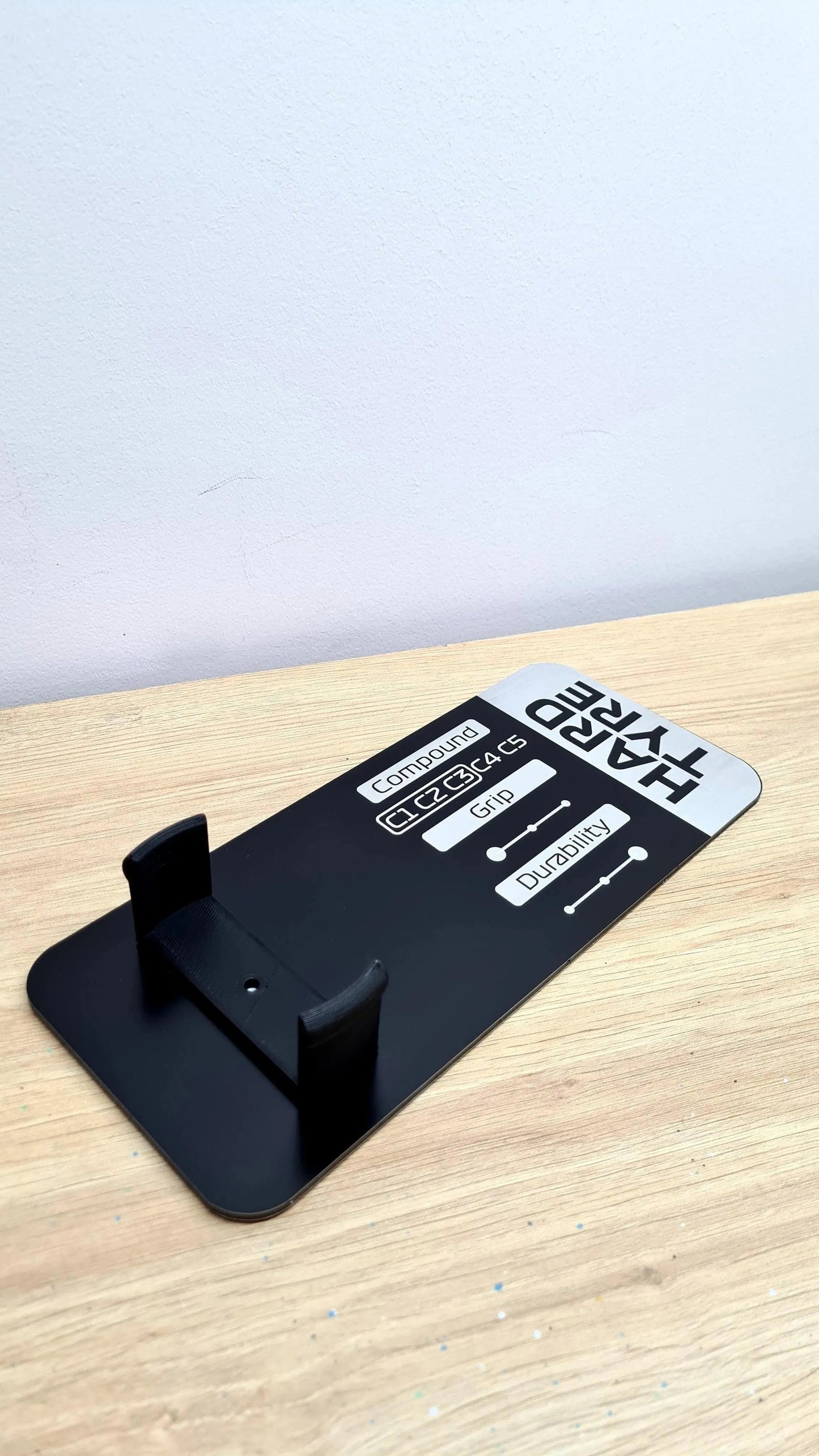 Black F1 Pirelli Hard C3 tire compound display stand, perfect F1 fan gift.