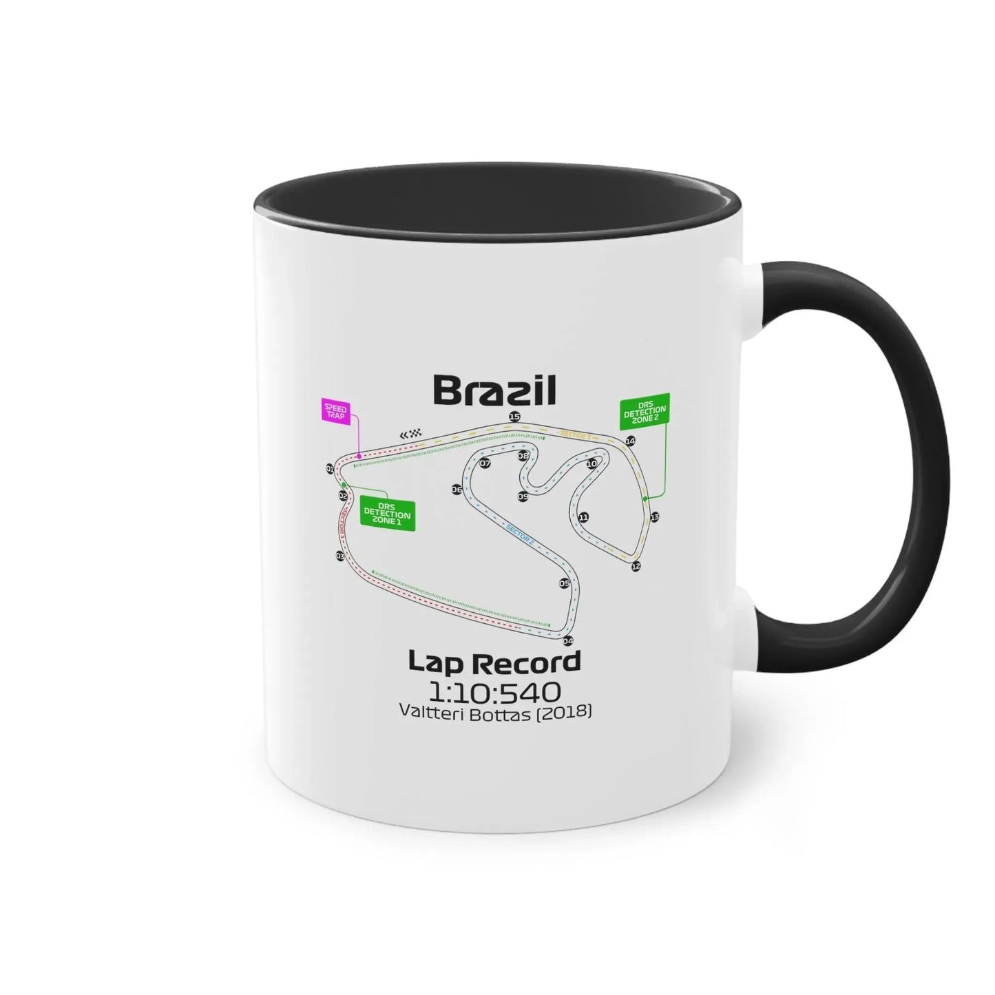 Brazil Grand Prix Mug - MyLoveForCars