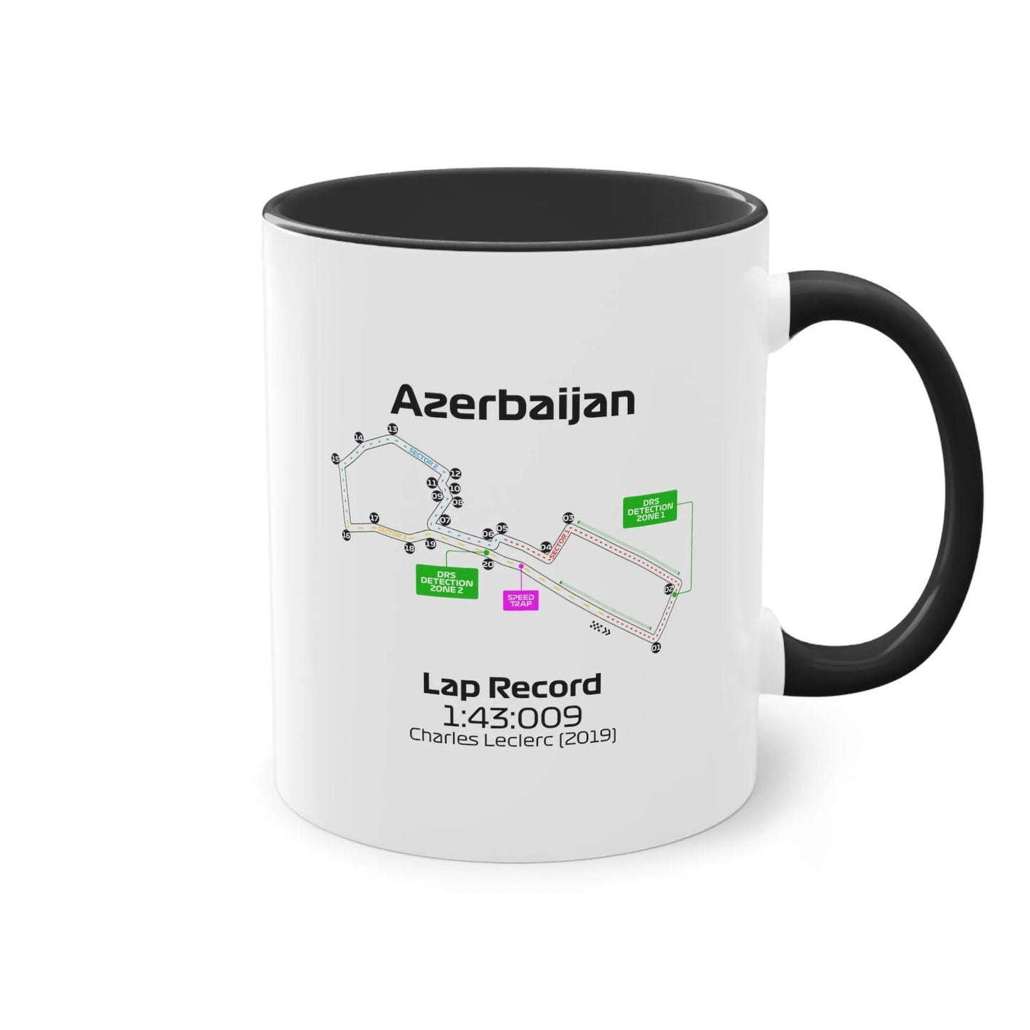 Azerbaijan Grand Prix Mug - MyLoveForCars