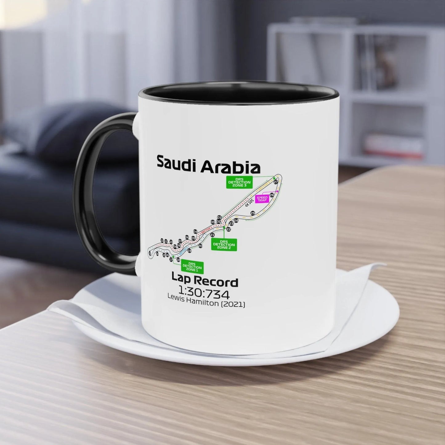 Saudi Arabia Grand Prix Mug - MyLoveForCars