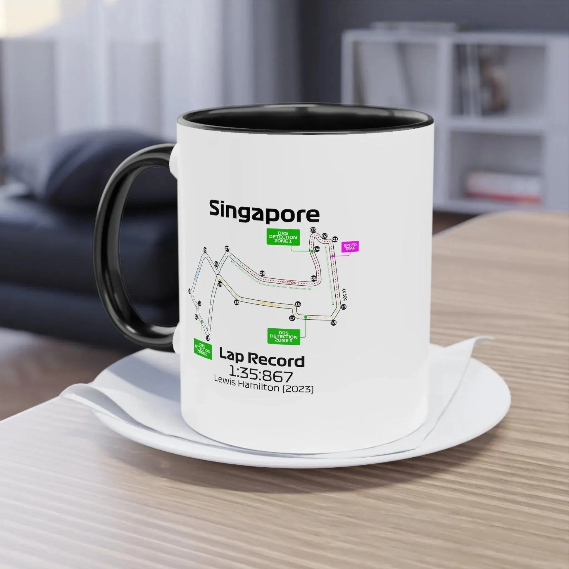 Singapore Grand Prix Mug - MyLoveForCars