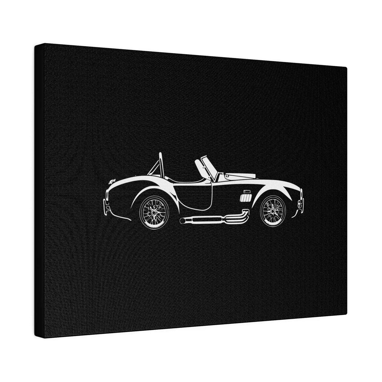 AC Cobra - High Definition Print on Matte Canvas - MyLoveForCars