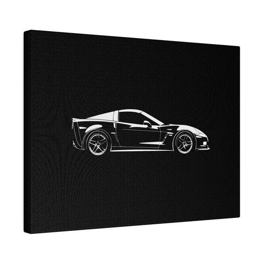 Chevrolet Corvette - High Definition Print on Matte Canvas - MyLoveForCars