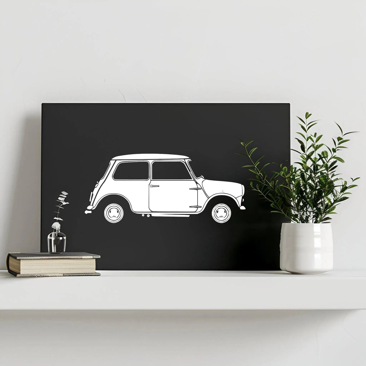 Mini Cooper - High Definition Print on Matte Canvas - MyLoveForCars