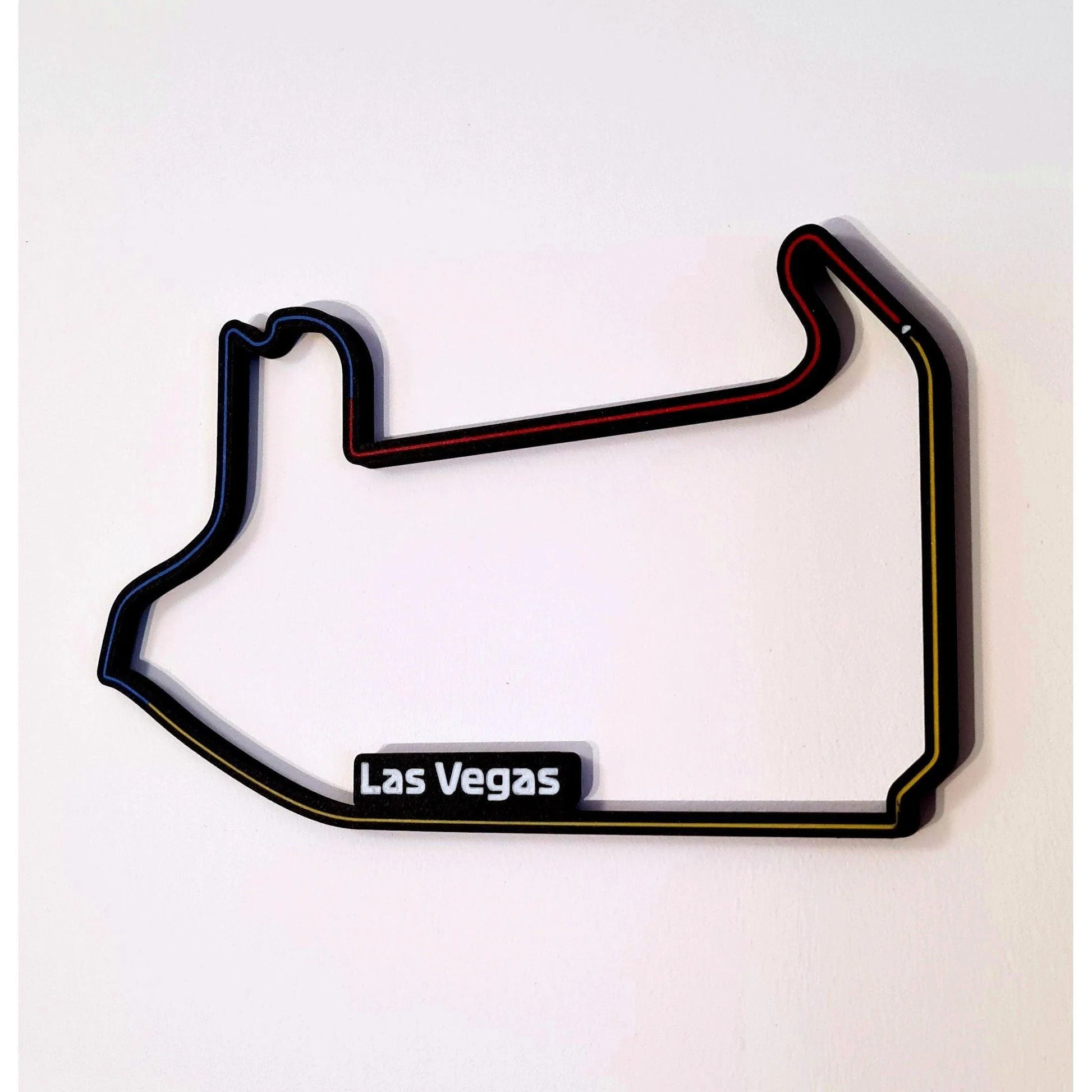 Las Vegas Grand Prix track with sectors - MyLoveForCars