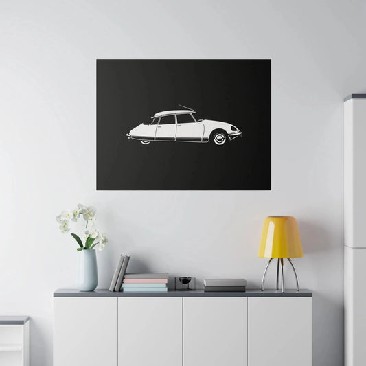 Citroën DS - High definition print on matte canvas - MyLoveForCars