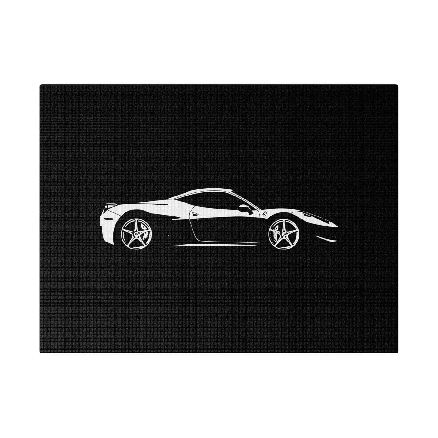 Ferrari 458 - High Definition Print on Matte Canvas - MyLoveForCars