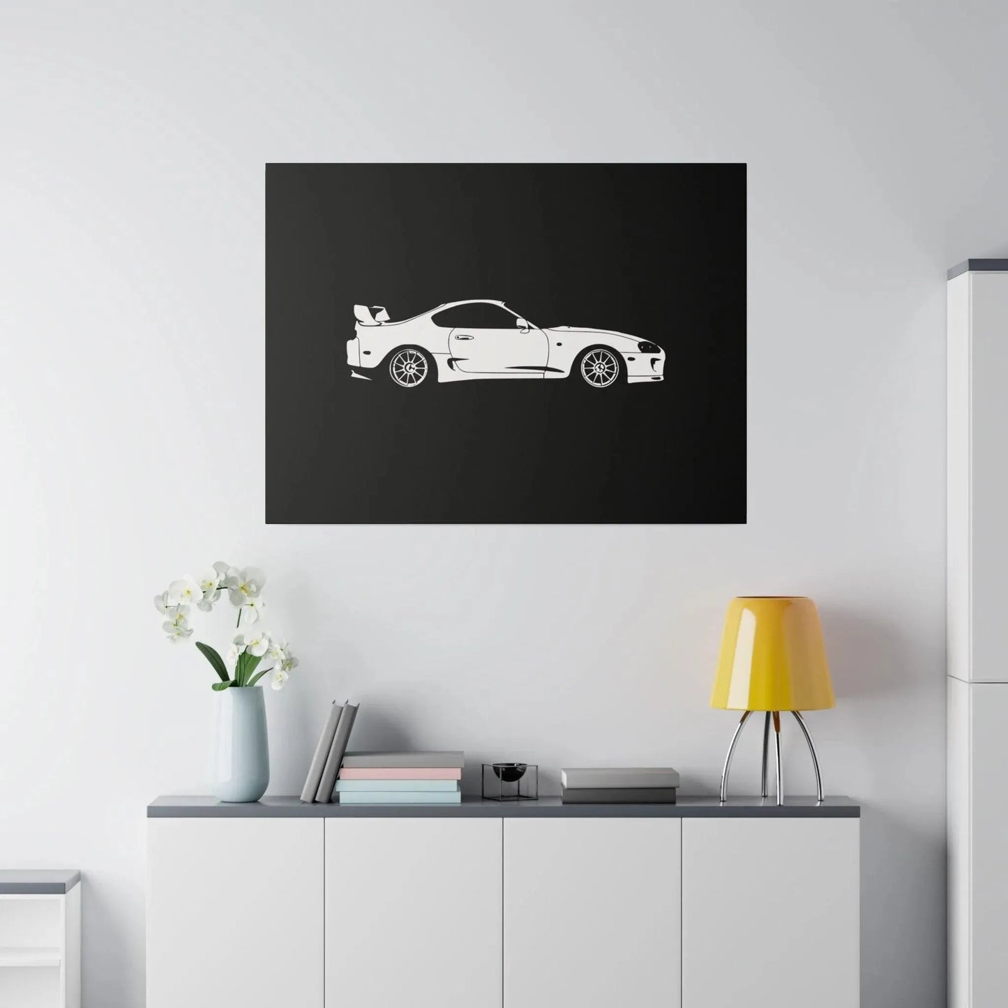 Toyota Supra - High Definition Print on Matte Canvas - MyLoveForCars