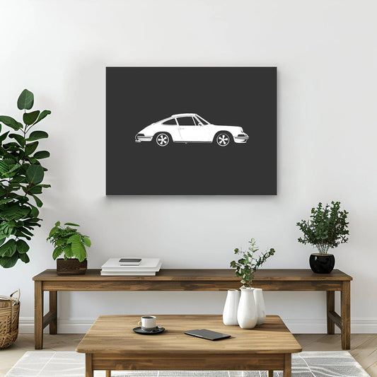 Porsche 911 - High Definition Print on Matte Canvas - MyLoveForCars