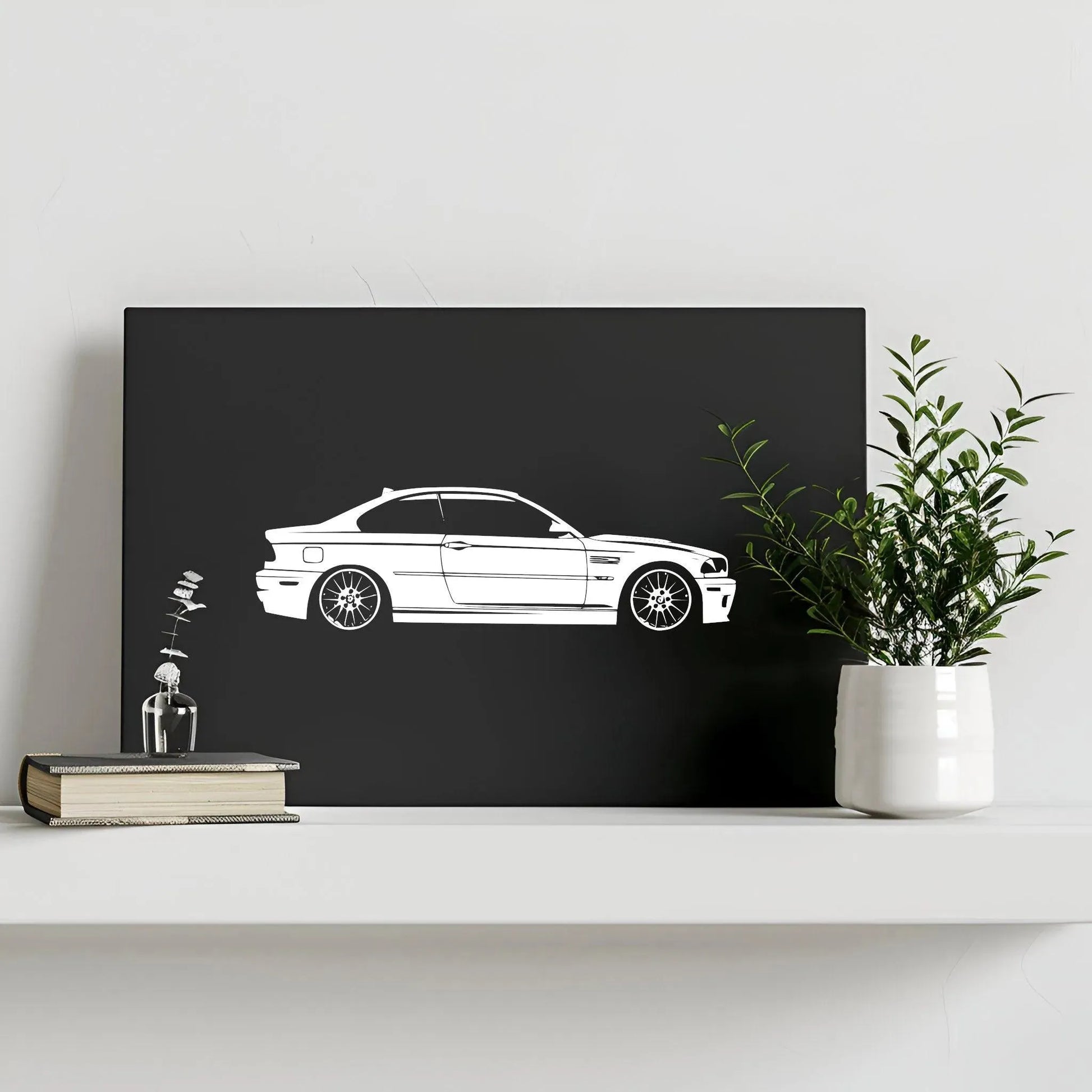 BMW M3 E46 - High Definition Print on Matte Canvas - MyLoveForCars